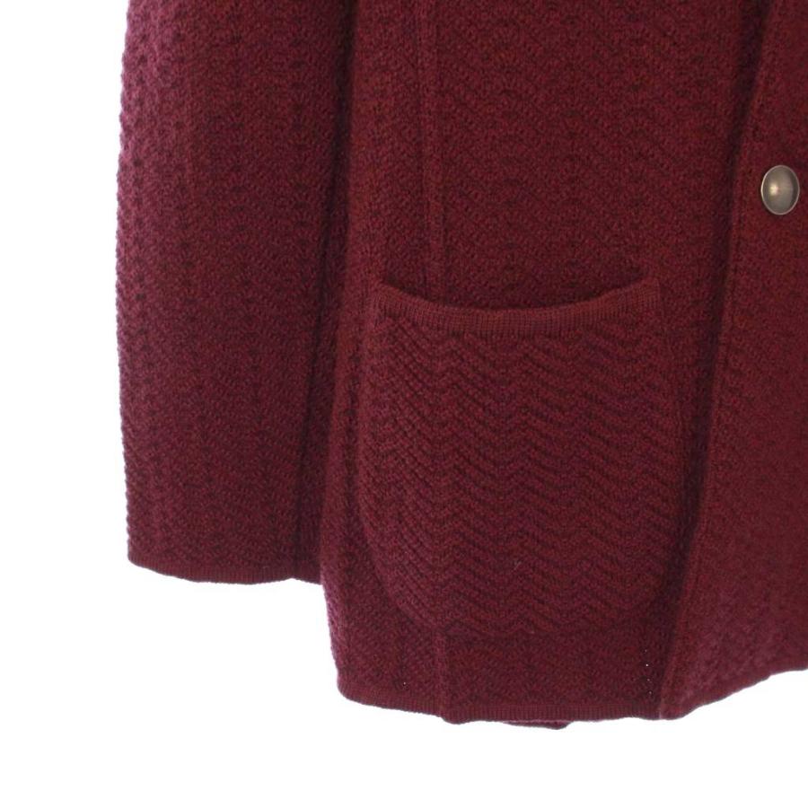 ラルディーニ LARDINI ブートニエール ダブル ニットジャケット
