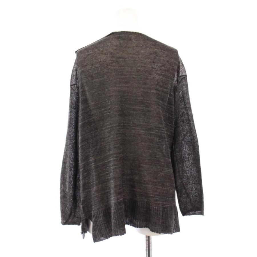 プランテーション plantation ニットカーディガン 長袖 Vネック