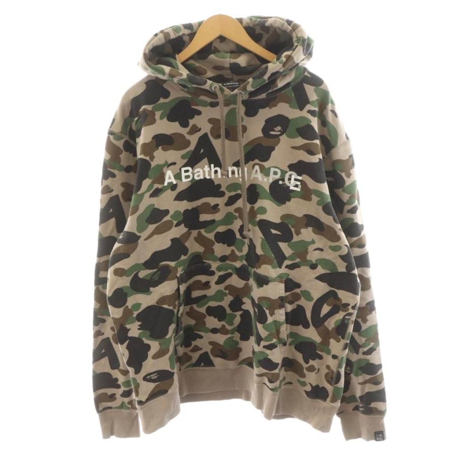 A BATHING APE（アベイシングエイプ） × アーペーセー A.P.C パーカー