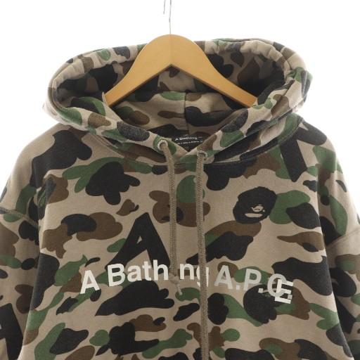 A BATHING APE（アベイシングエイプ） × アーペーセー A.P.C パーカー