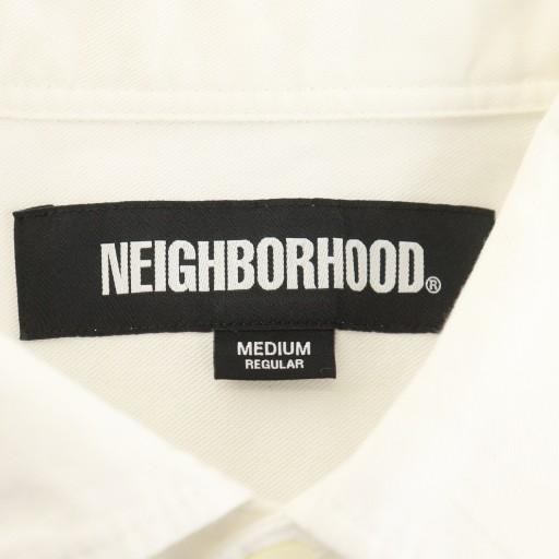 ネイバーフッド NEIGHBORHOOD 23SS OVER SHIRT LS シャツ 長袖 M 白