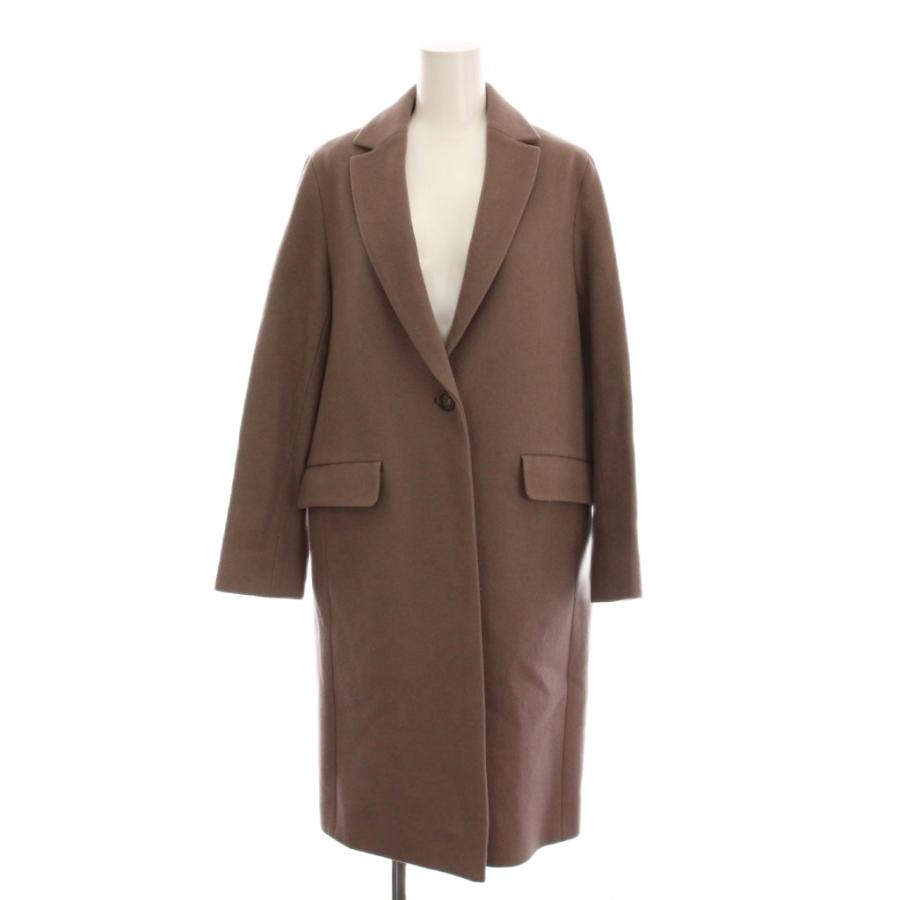 シップス SHIPS チェスターコート ロング ウール アウター 36 ライト