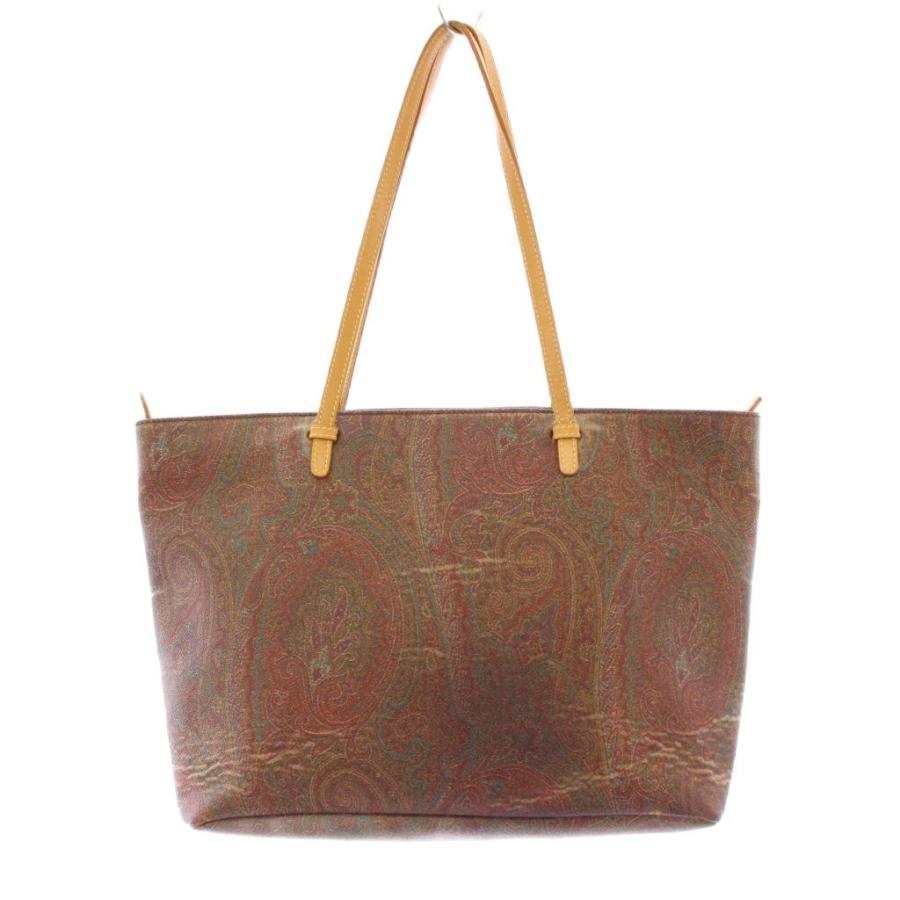 ETRO（エトロ） トートバッグ ハンドバッグ レザー ペイズリー柄 総柄