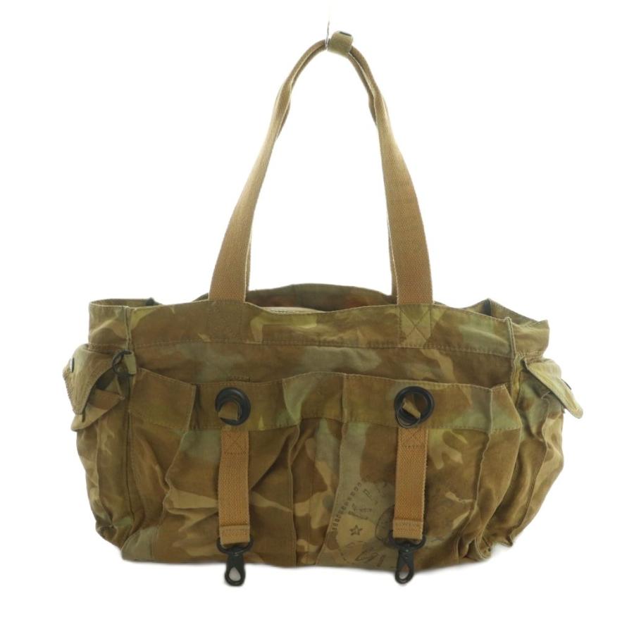 キプリング KIPLING トートバッグ カモフラ 迷彩柄 ベージュ カーキ