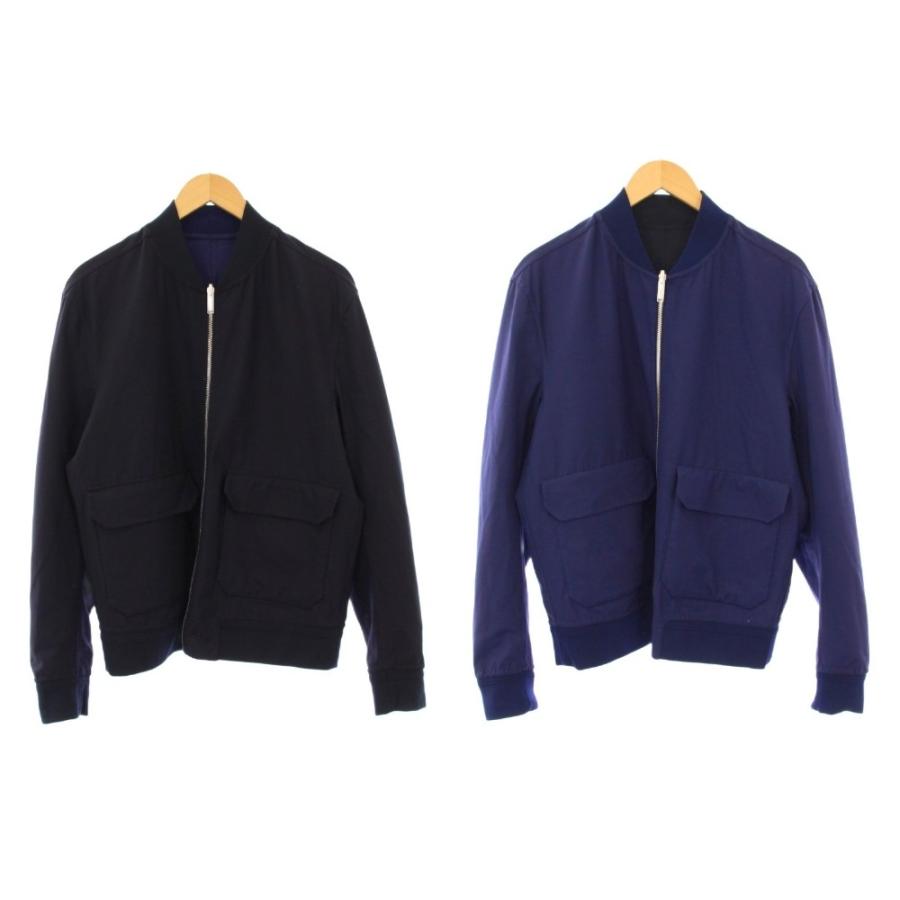 ラルディーニ LARDINI リバーシブルボンバージャケット ブルゾン