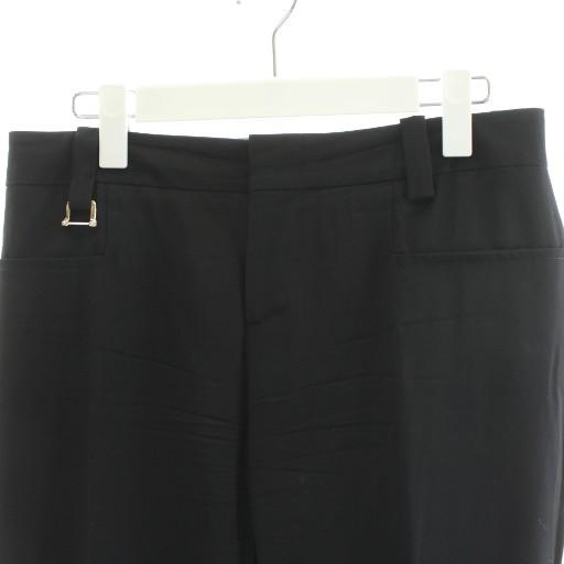 GUCCI（グッチ） パンツ スラックス ウール 42 黒 ブラック /AN4