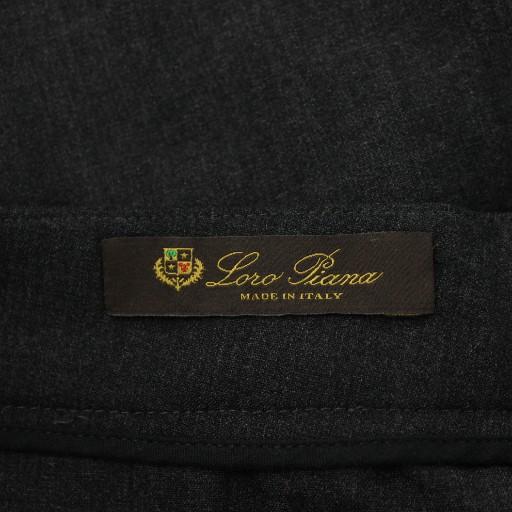 【中古】ロロピアーナ Loro Piana パンツ スラックス ウール 42 チャコールグレー /AN56 レディース ロロピアーナ Loro Piana パンツ スラックス ウール 42