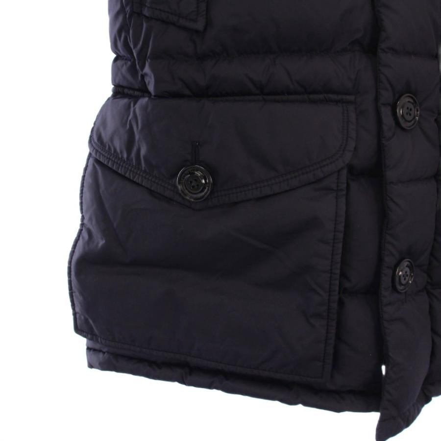 【中古】モンクレール MONCLER CLUNY クリュニー ダウンジャケット アウター フーディ 2 ネイビー A20914138025 /KH MONCLER（モンクレール） MONCLER CLUNY クリュニー ダウンジャケット