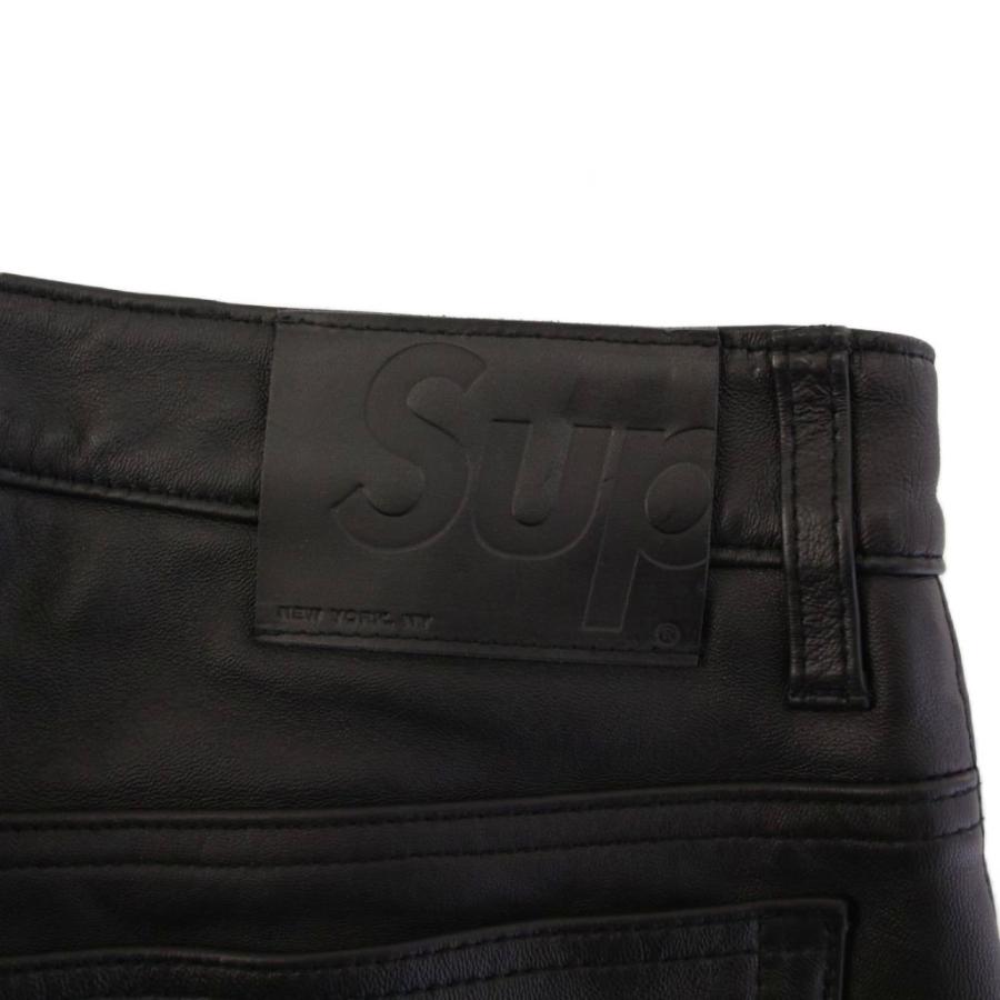Supreme（シュプリーム） SUPREME 22AW Leather 5-Pocket Jean レザー5