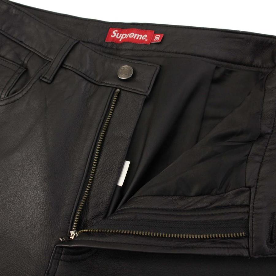 Supreme（シュプリーム） SUPREME 22AW Leather 5-Pocket Jean レザー5