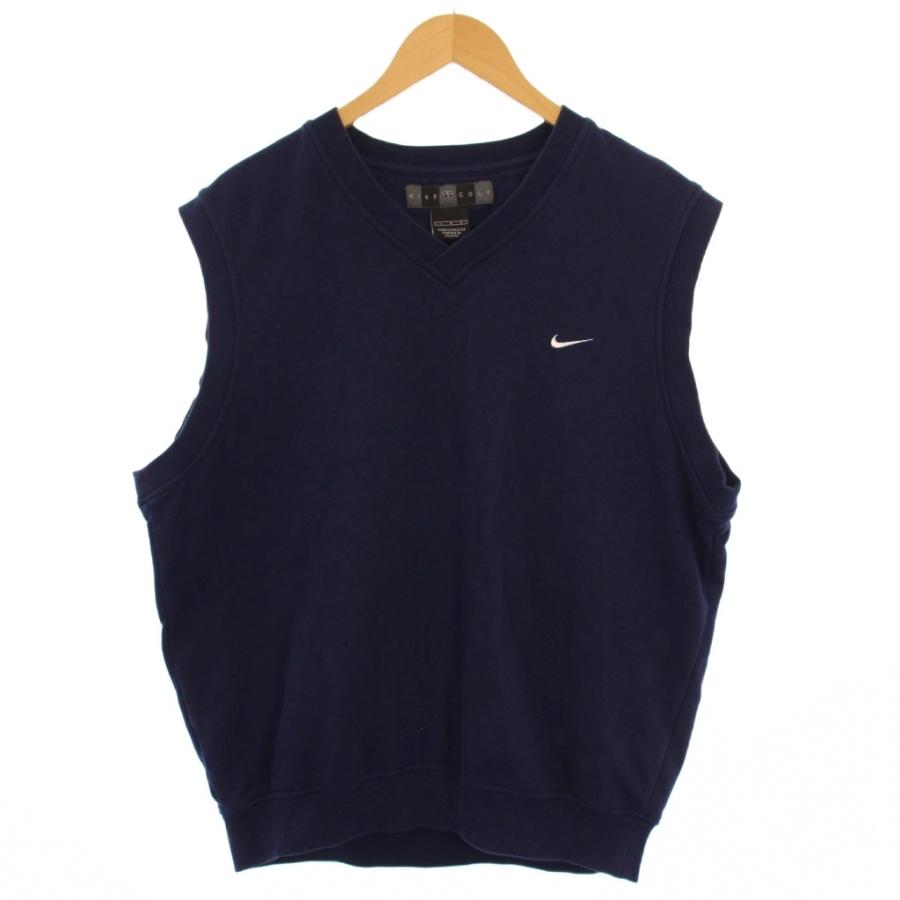 ナイキゴルフ NIKE GOLF ベスト プルオーバー Vネック ロゴ刺繍 L
