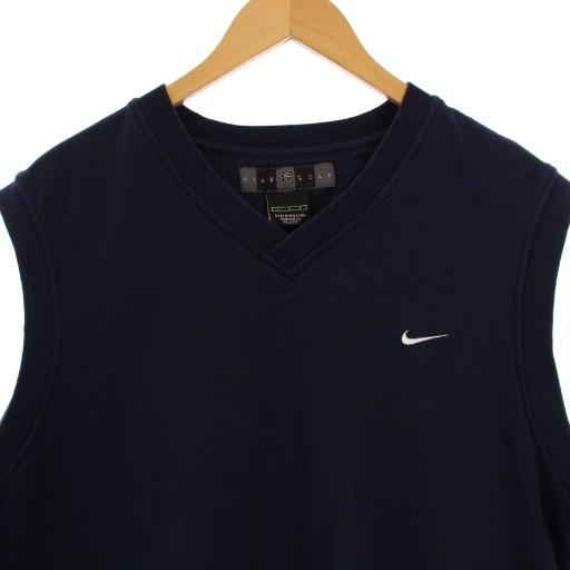 ナイキゴルフ NIKE GOLF ベスト プルオーバー Vネック ロゴ刺繍 L