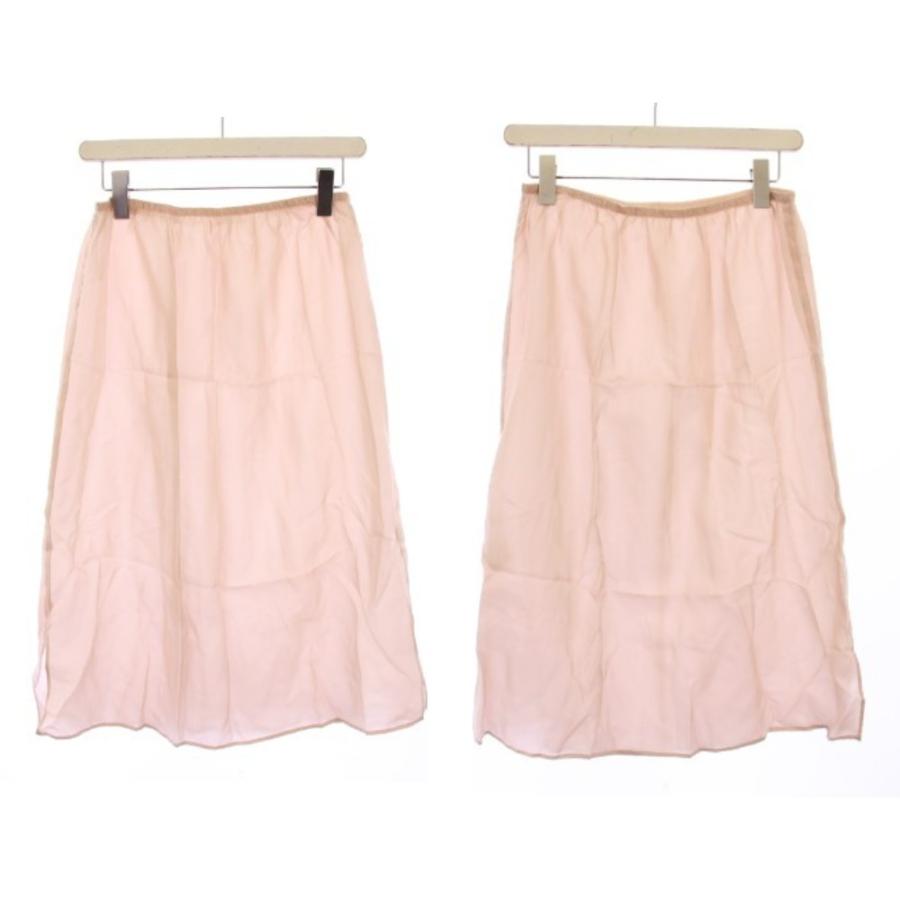 モラビト MORABITO プリーツスカート フレア イージー ミモレ ロング