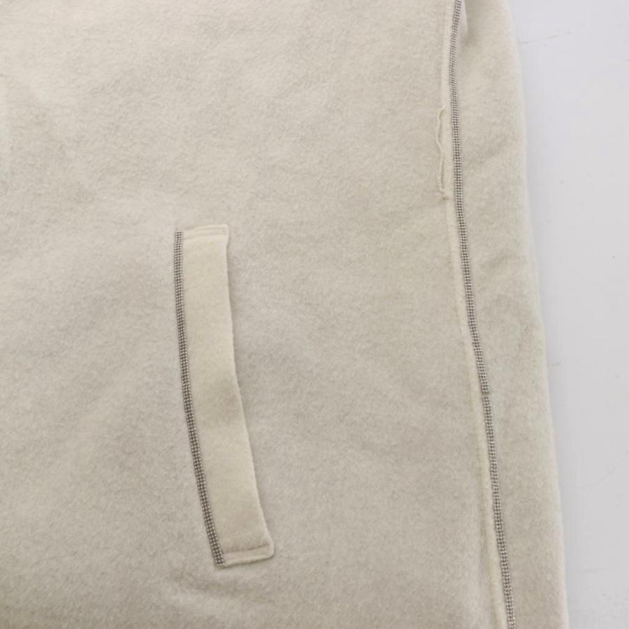 ブランベール blancvert コート ロング ウール 38 アイボリー /AU