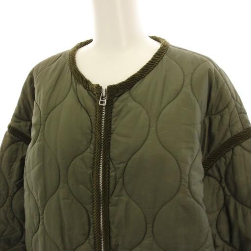 シンゾーン Shinzone キルティングコート ノーカラーコート 中綿