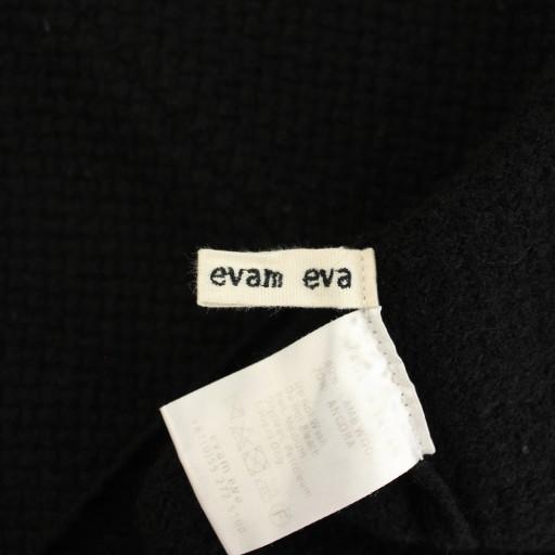 【中古】エヴァムエヴァ ウールアンゴラハイネックプルオーバー ニット セーター 長袖 黒 E203K118 レディース エヴァムエヴァ evam eva ウールアンゴラハイネックプルオーバー