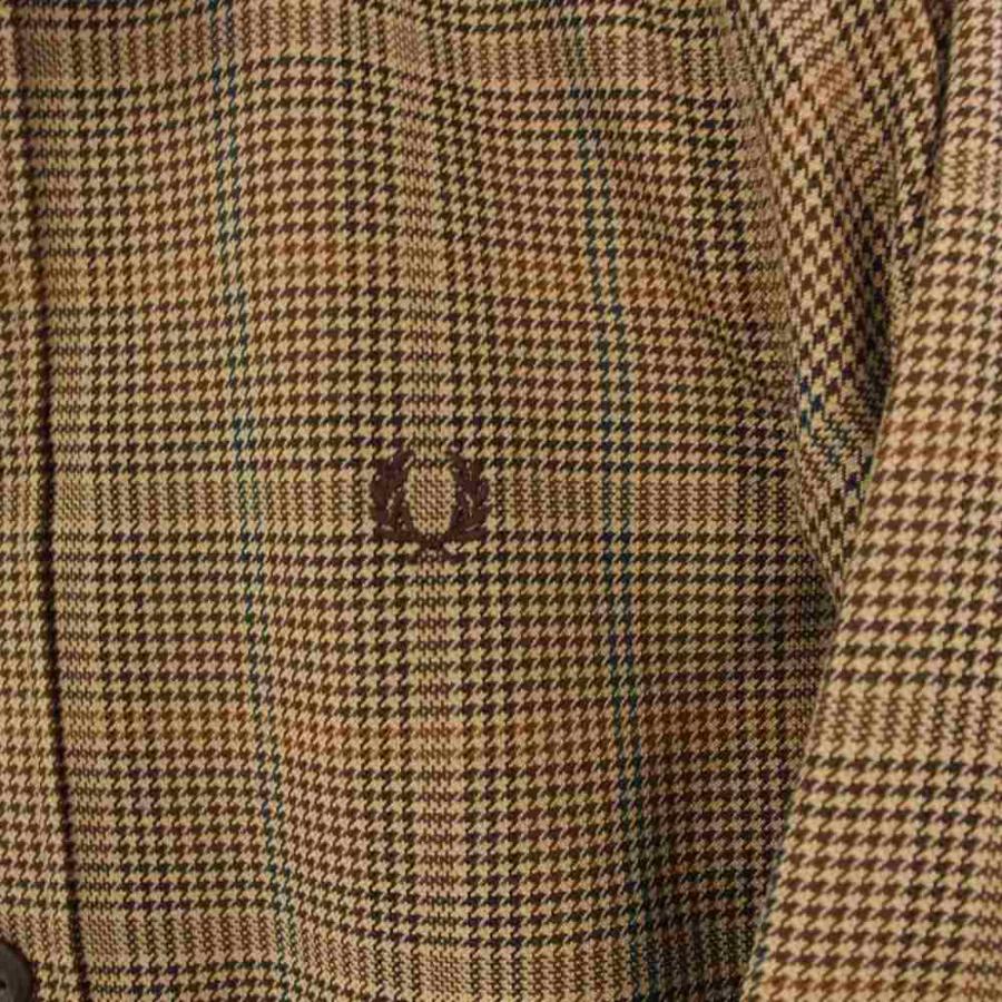 FRED PERRY CABAN JACKET チェック M FRED PERRY CABAN JACKET チェック M