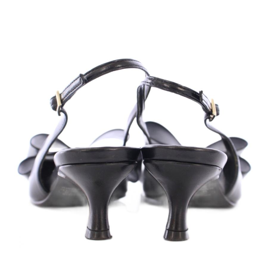 SNIDEL（スナイデル） ダブルリボンパンプス ストラップ ポインテッド