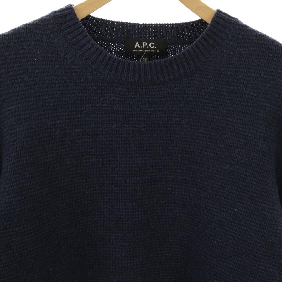 A.P.C.（アーペーセー） ニット セーター ウール XS ネイビー /DO 