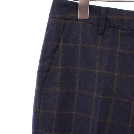 インコテックス INCOTEX スラックスパンツ ストレート ジップフライ