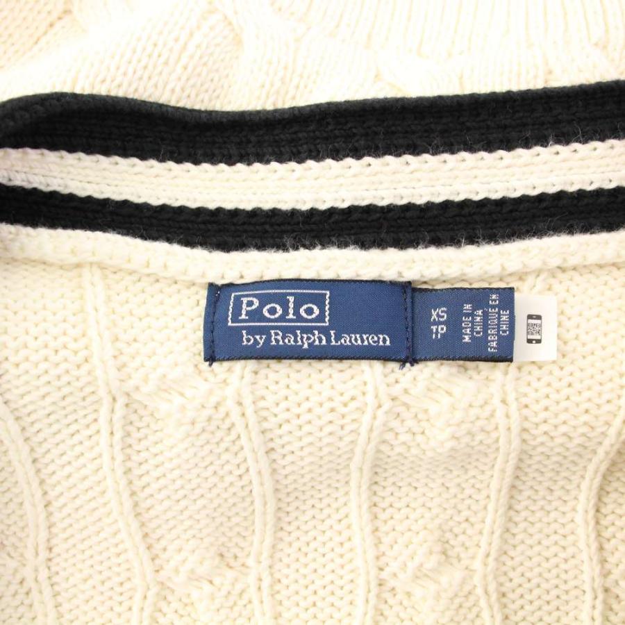 ポロ バイ ラルフローレン ニットカーディガン 長袖 ケーブル編み XS 白 楽天市場】Polo Ralph Lauren ポロラルフローレン カーディガン