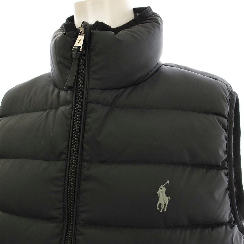 おさるのジョージPolo Ralph Lauren ダウンベスト M 黒 polo ralph lauren ビッグポニーダウンベスト