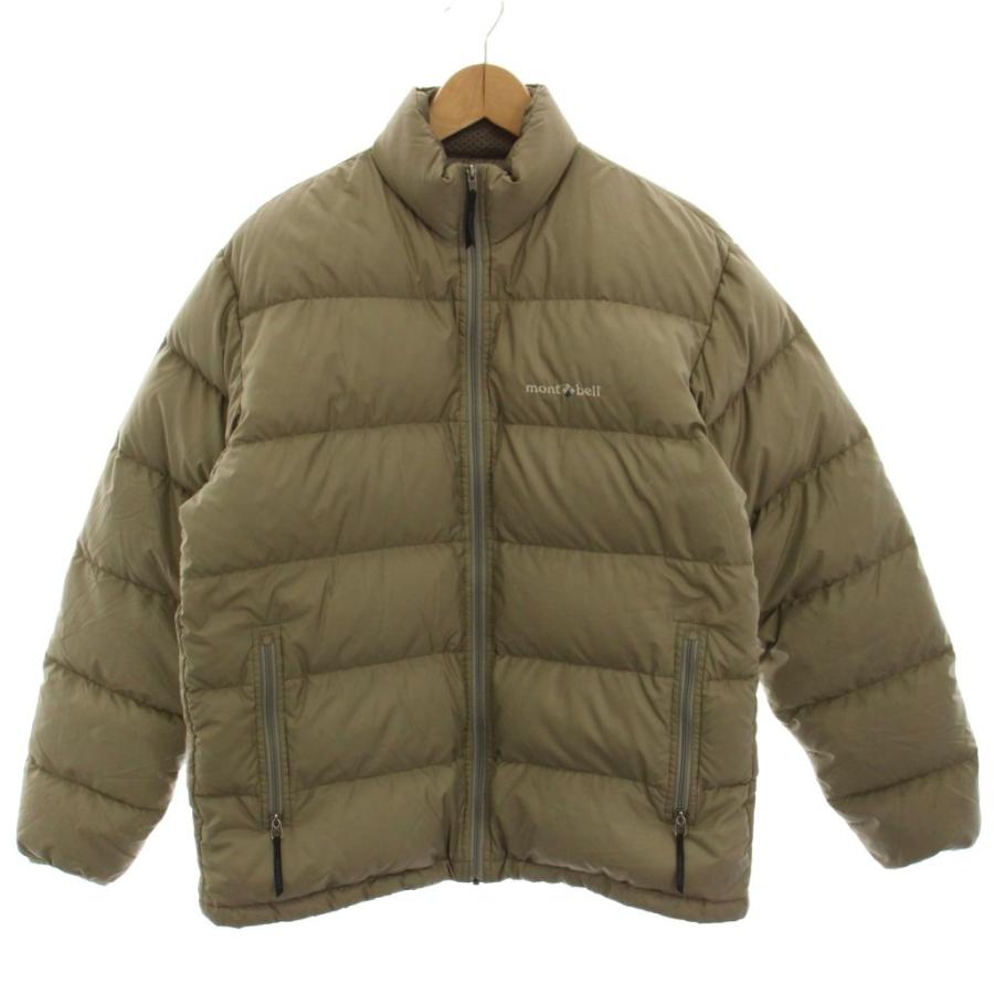 モンベル Montbell ネージュダウンジャケット ナイロン ジップアップ M