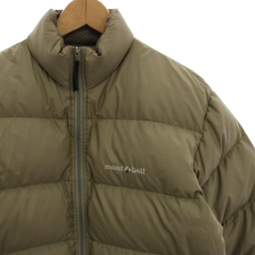 モンベル Montbell ネージュダウンジャケット ナイロン ジップアップ M
