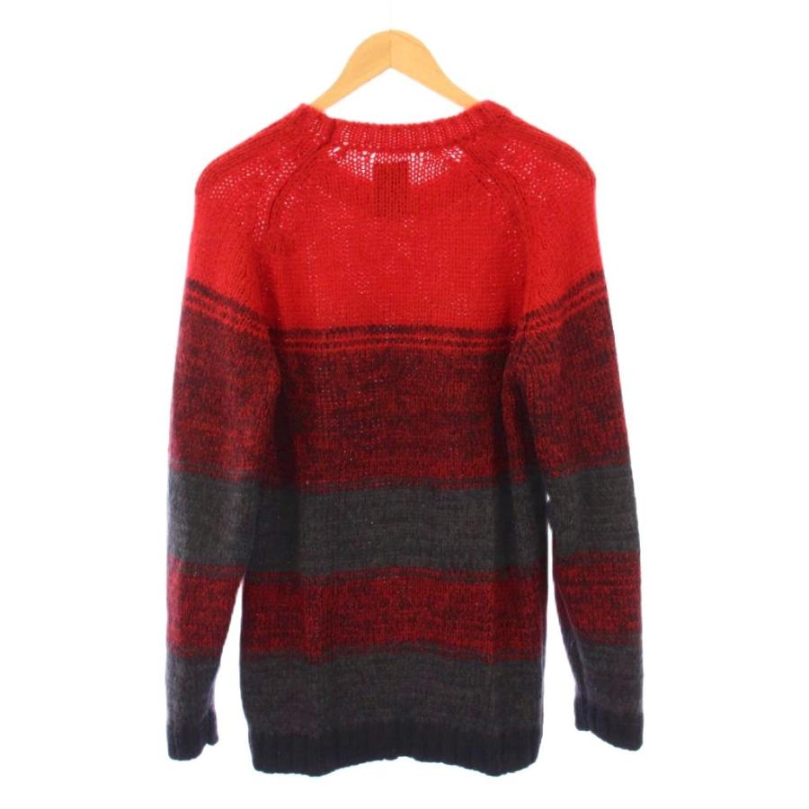 DIESEL（ディーゼル） ニット セーター クルーネック 長袖 ボーダー柄