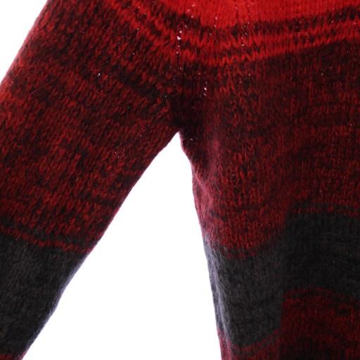 DIESEL（ディーゼル） ニット セーター クルーネック 長袖 ボーダー柄