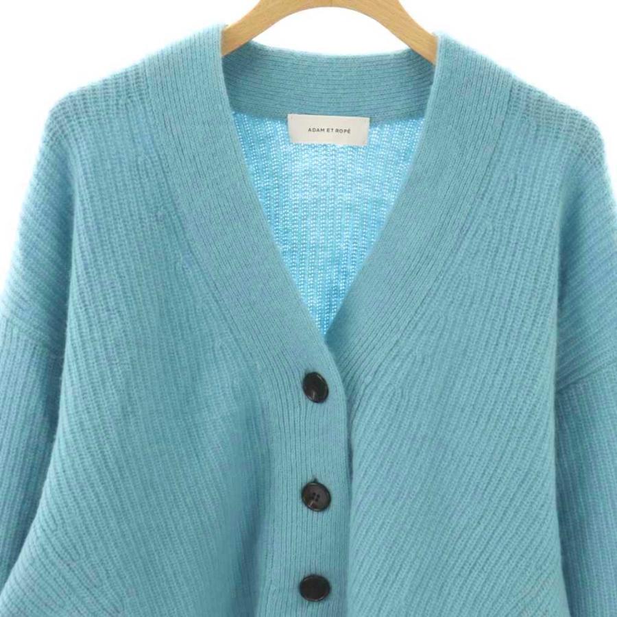 ADAM ET ROPE'（アダムエロペ） カーディガン F ライトブルー /DO