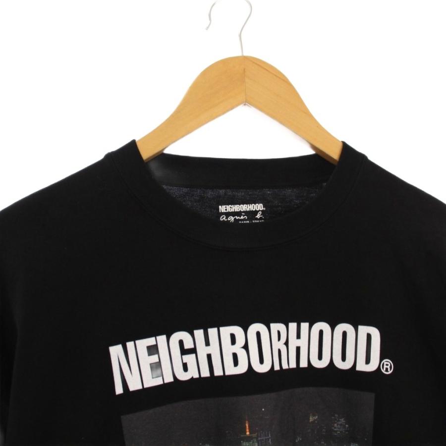 2枚セットNEIGHBORHOOD 長袖カットソー 黒 半袖Tシャツ NEIGHBORHOOD（ネイバーフッド） 22SS NH-1/C-TEE.SS 221PCNH-ST01