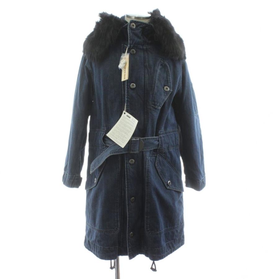 DIESEL（ディーゼル） 未使用品 モッズコート デニム ロング 中綿