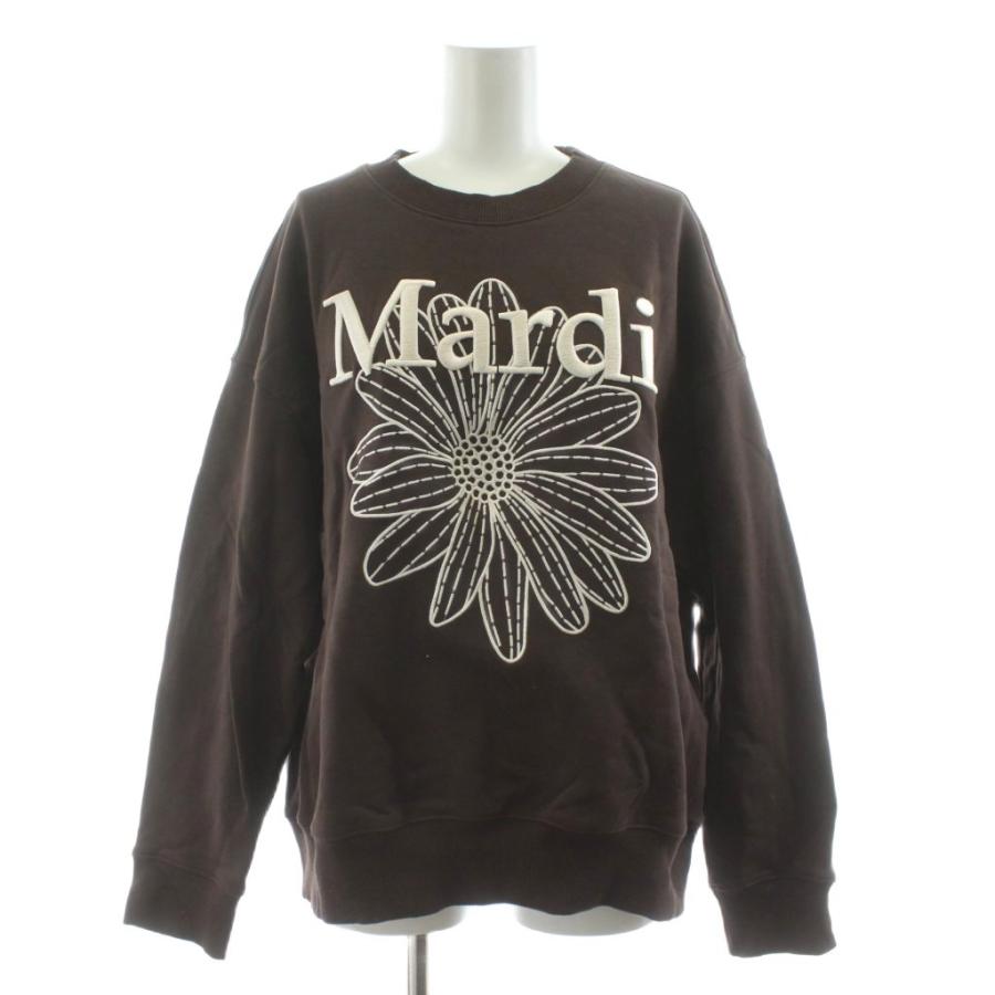 MardiMercedi 代官山　スエット　限定　ブラウン マルディ代官山限定Mardi Mercredi BROWN MINT