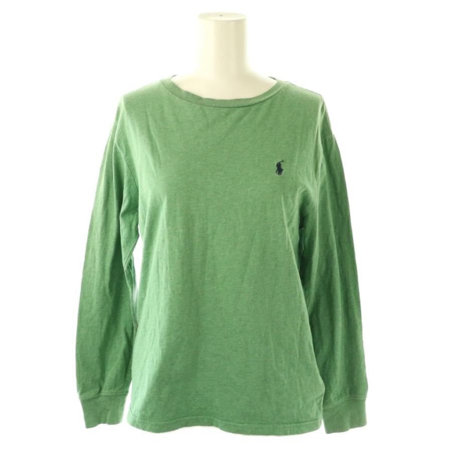 新品タグ付き★ラルフローレン 長袖カットソー Mサイズ グリーン緑 ロンT ポロ ラルフローレン POLO RALPH LAUREN Tシャツ カットソー 長袖 M