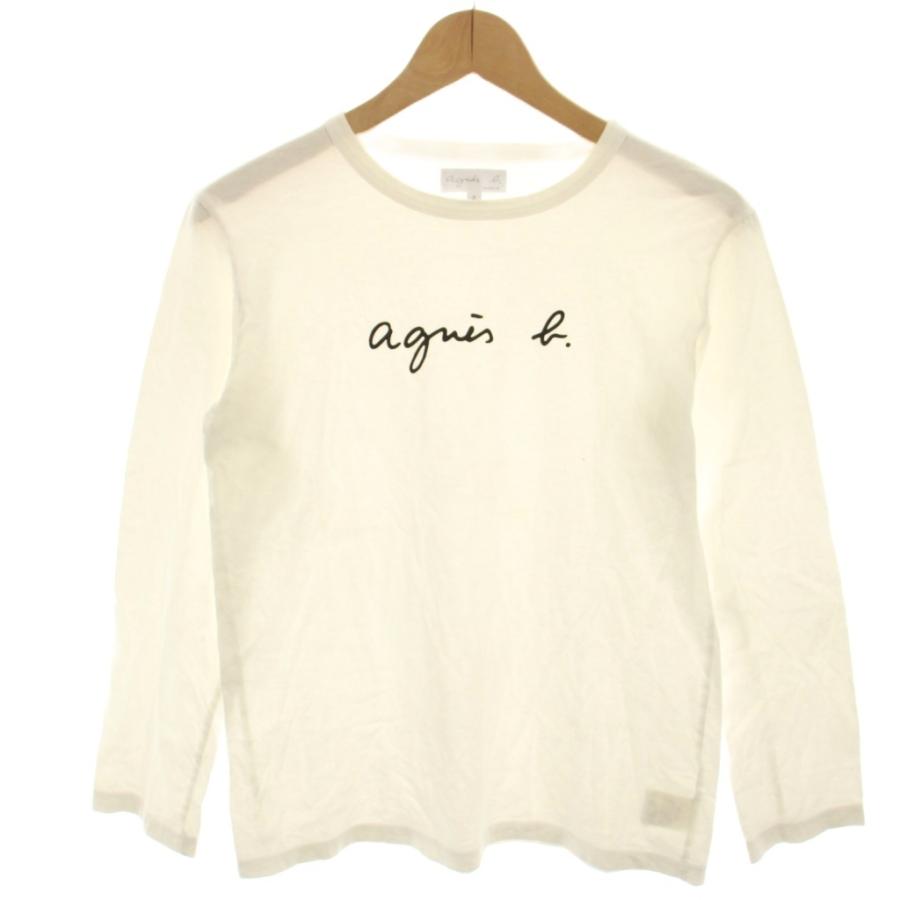 agnes b.（アニエスベー） agnes b. Tシャツ カットソー 長袖 ロゴ
