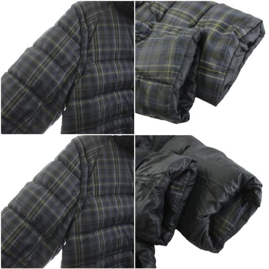 パーリーゲイツ PEARLY GATES リバーシブル ダウンジャケット チェック