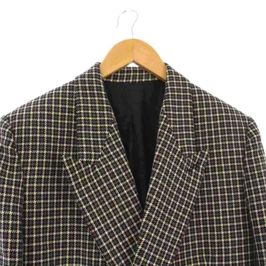 美品 フレームワーク ダブルブレスト ウール チェスターコート グレン
