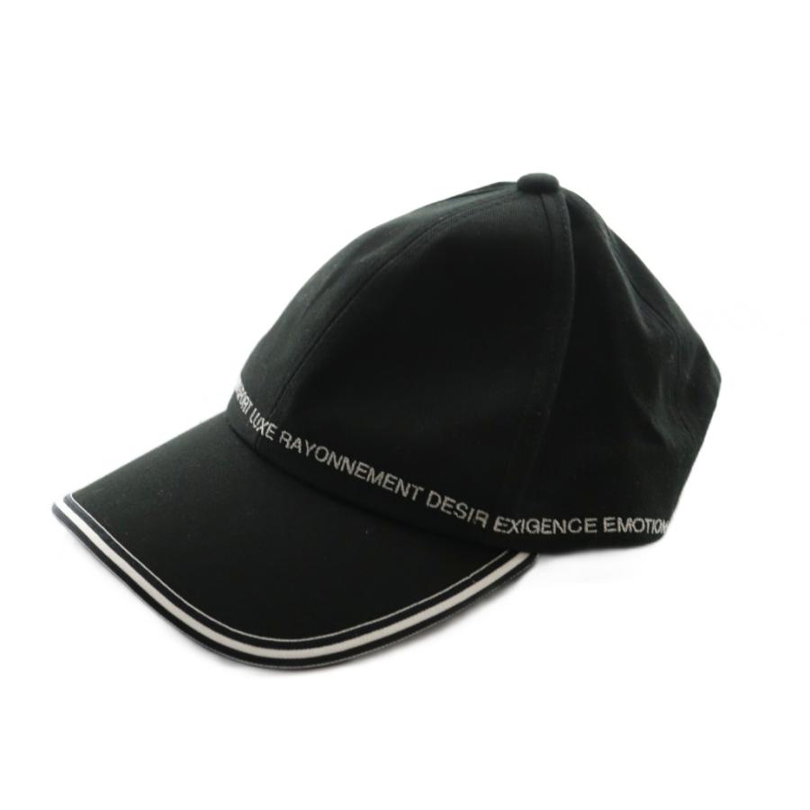 ランバン スポール LANVIN SPORT キャップ 帽子 リボン 黒 ブラック