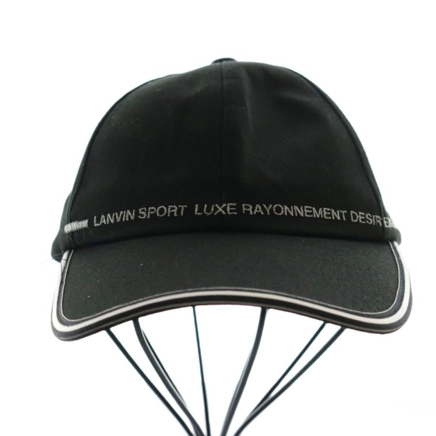 LANVIN SPORT ランバンスポール　メッシュ　キャップ　帽子　レディース ツバ付きソフトラメニットキャップ レディス(【女性】その他帽子
