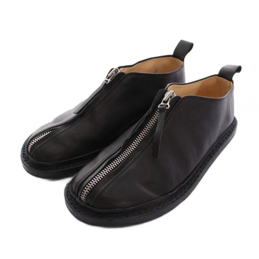 トリッペン trippen INTENT ジップアップ スリッポン レザー シューズ