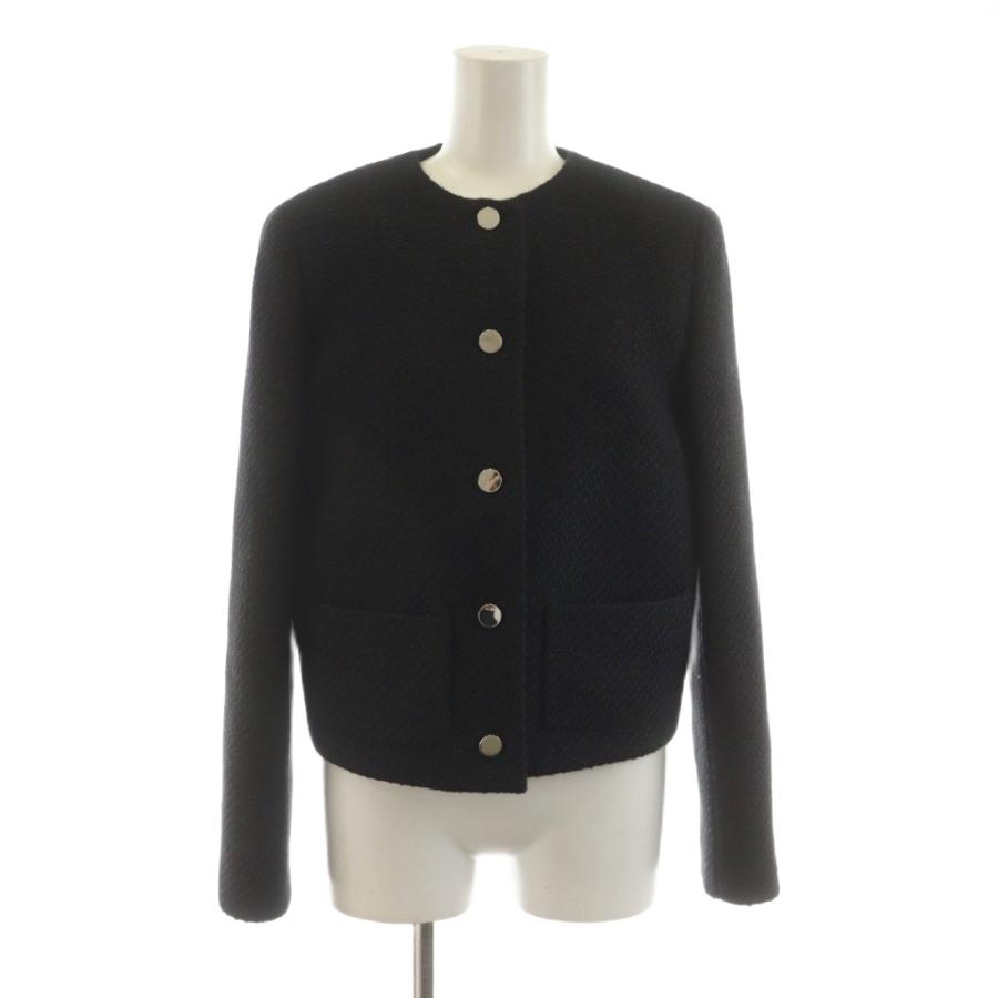 theory（セオリー） 未使用品 Theory HOLIDAY TWEED PKT CROP JKT ノー