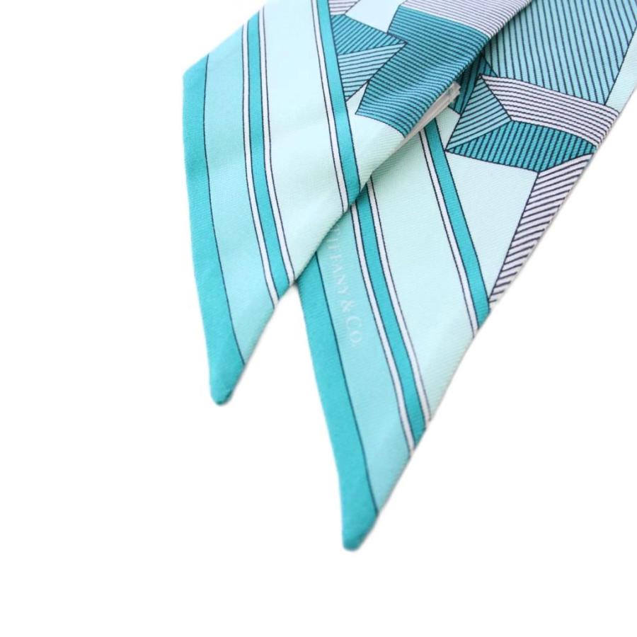 Tiffany & Co. ジャイアント T リボン スカーフ スカーフ Tiffany & Co