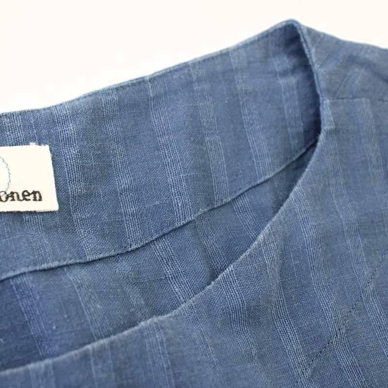 ミナペルホネン mina perhonen hoshi hana リネン ワンピース ロング  