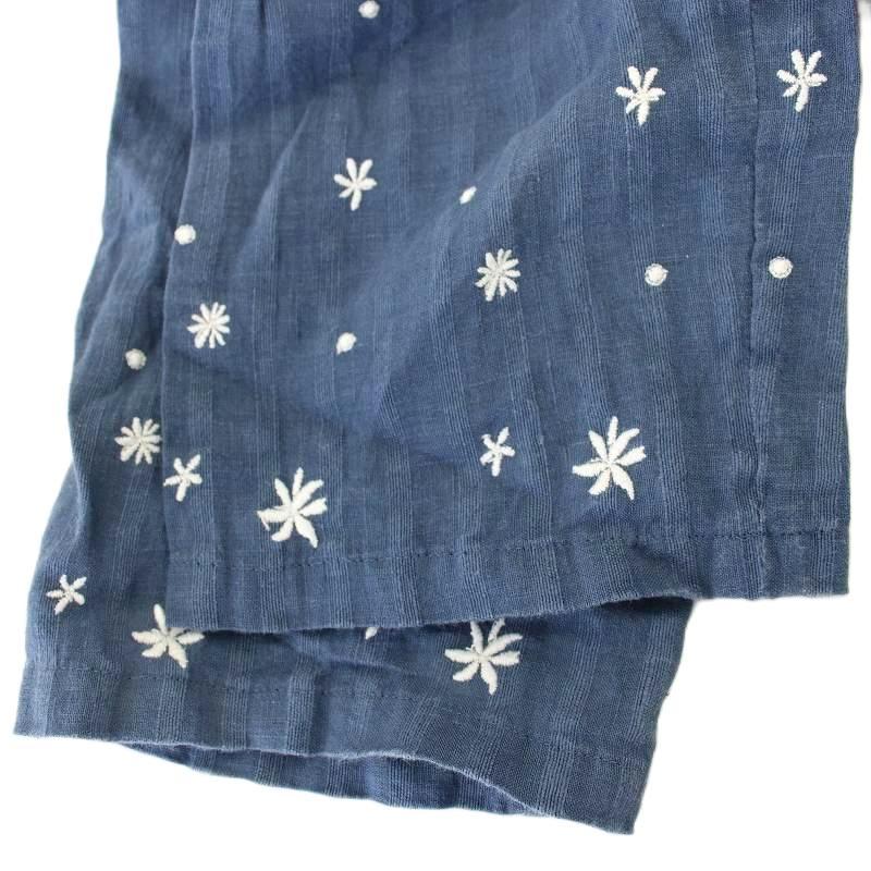 ミナペルホネン mina perhonen hoshi hana リネン ワンピース ロング  