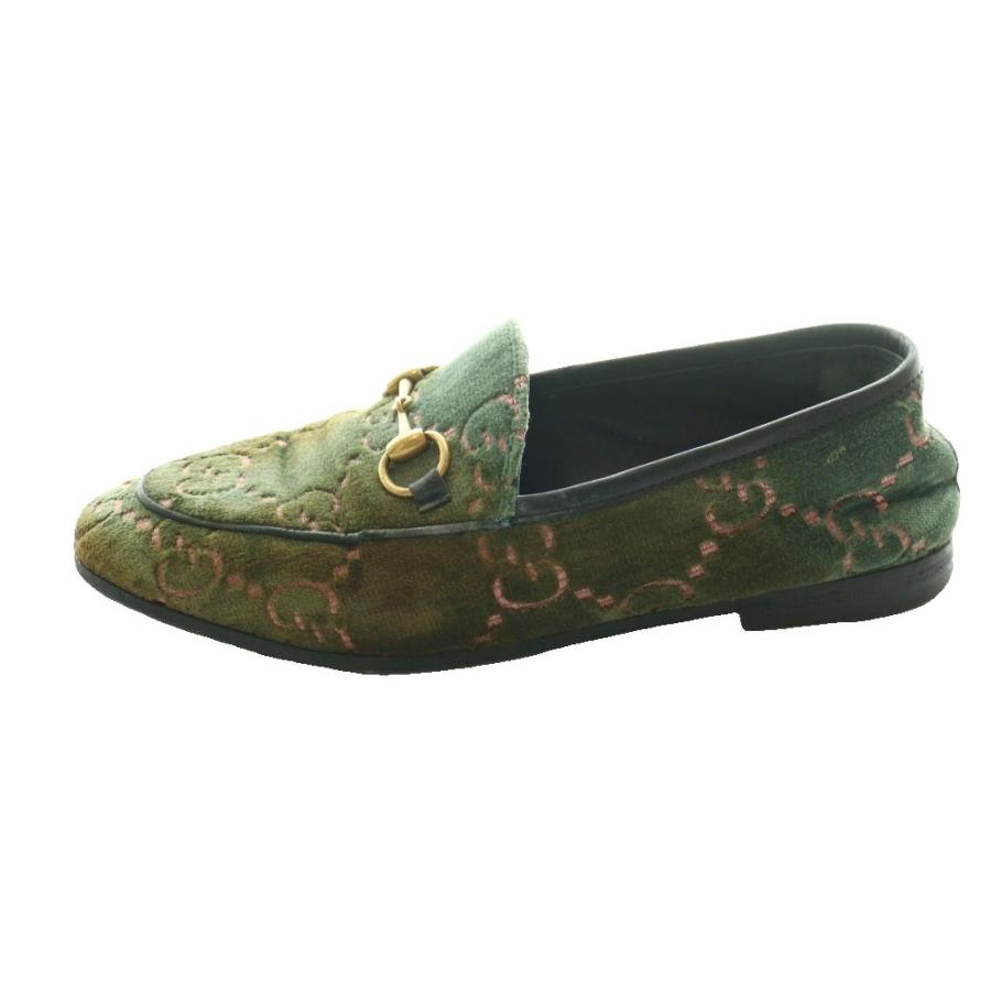 GUCCI（グッチ） GUCCI GG柄 ホースビット ローファー モカシン 35