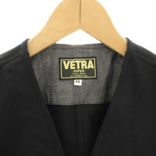 ベトラ VETRA ベスト ジレ ウール 44 黒 ブラック IP42-02 /HN メンズ