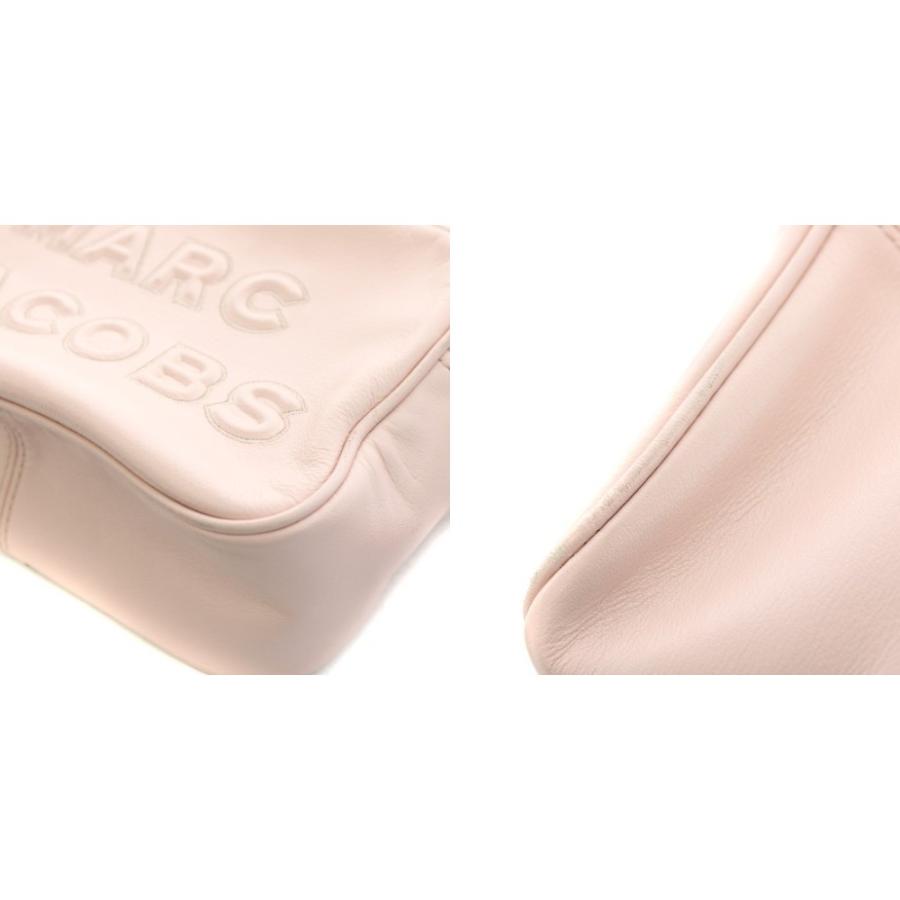 未使用級✨マークジェイコブス　ショルダーバッグ　フラッシュ　レザー　ベージュ マークジェイコブス MARC JACOBS フラッシュ ショルダーバッグ ロゴ