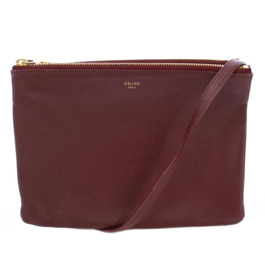 CELINE（セリーヌ） CELINE Trio トリオ ラージ ショルダーバッグ