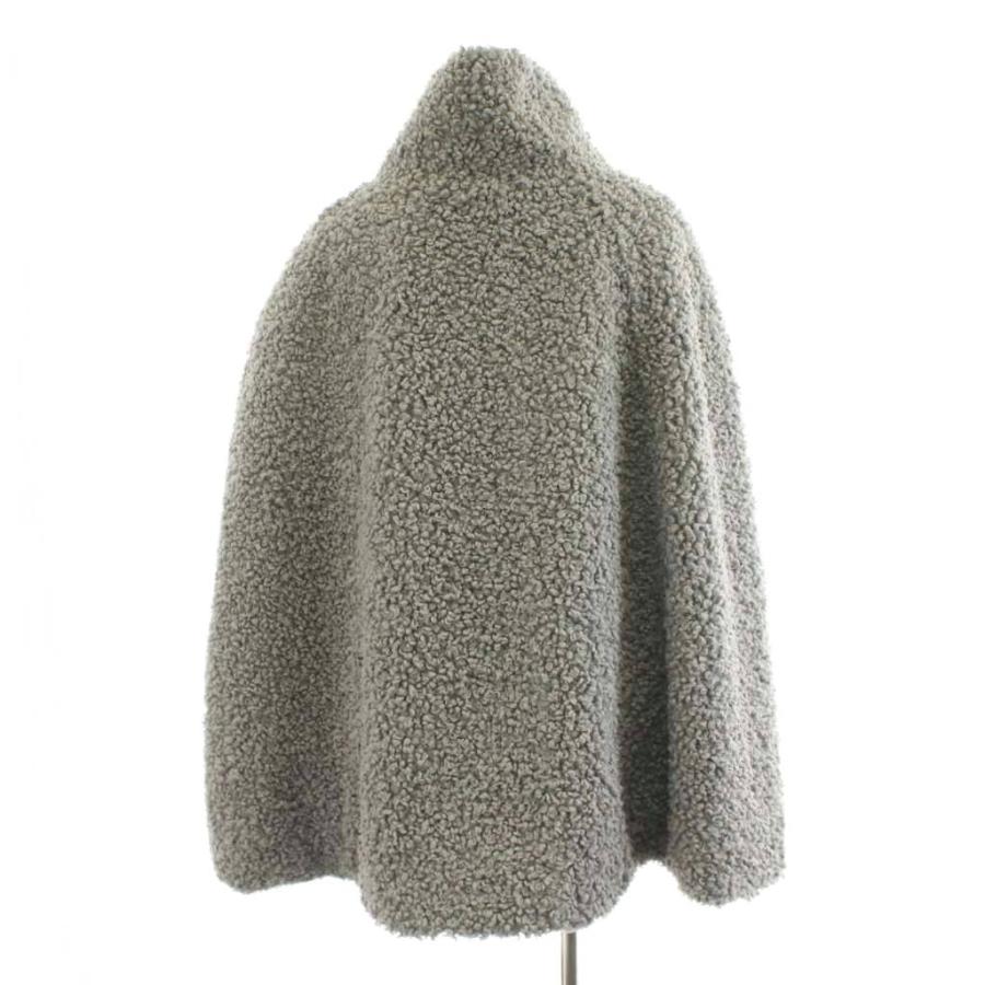 未使用品 スリードッツ three dots プードルボア ケープ Poodle boa